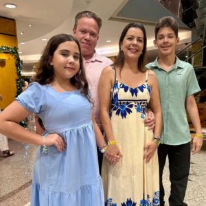 Ludmila, mãe da Giovanna Bambirra